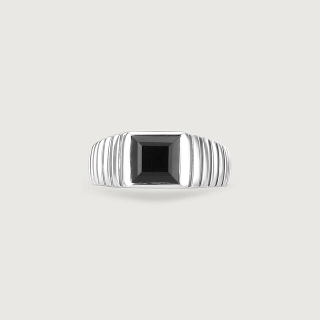 Ridge Frame Silver Ring,,hi-res image number null