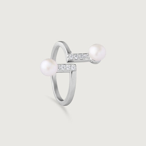 Twin Glow Silver Ring alternate view 2