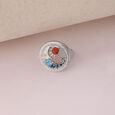 Mother of Pearl Sunny Silver Ring,,hi-res view 1