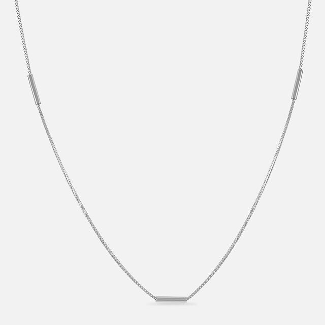 Modern Minimal Silver Chain,,hi-res image number null