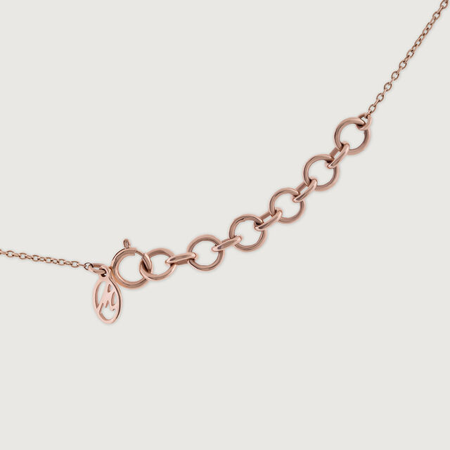 Elegant Circular Gold & Diamond Necklace,,hi-res image number null