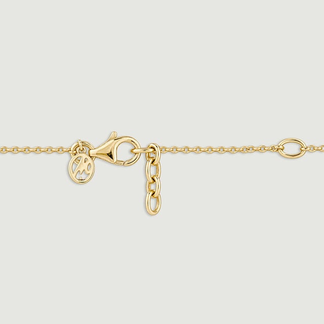 Minimal Geometric Diamond Necklace,,hi-res image number null
