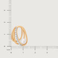 Pretty Cosmic Reverie 14KT Diamond and Pearl Pendant,,hi-res view 5