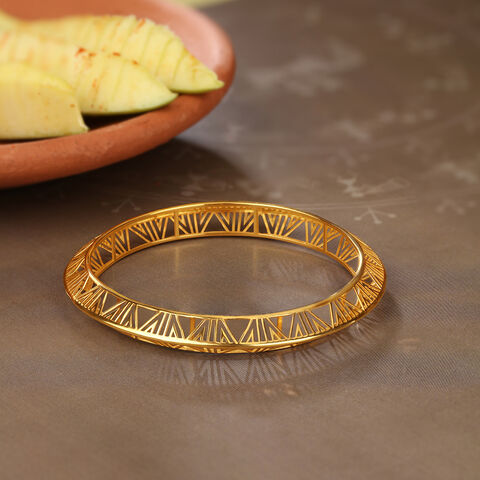 Saura Symbiosis 22KT Gold Bangle