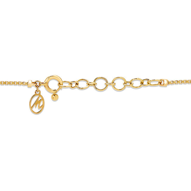 14KT Yellow Gold Ethereal Flow Diamond Necklace,,hi-res view 4