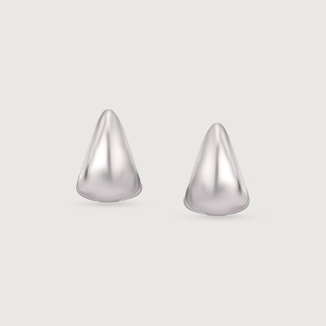 Chunky Bold Silver Earrings,,hi-res image number null