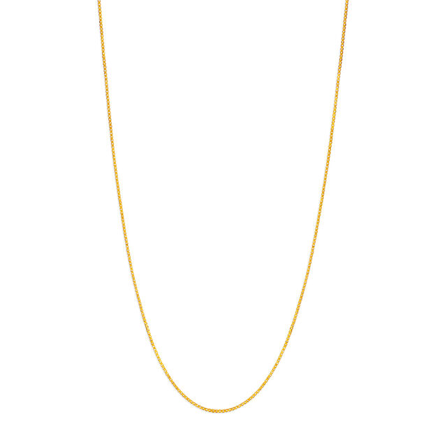 18KT Sleek Yellow Gold Chain,,hi-res view 1
