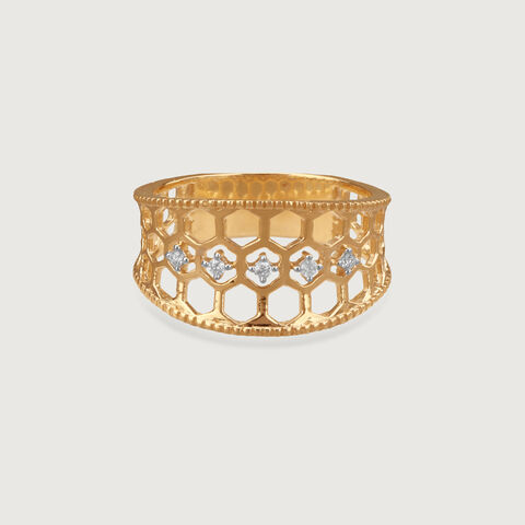 Honey Glow Diamond Ring