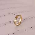 Rhythmic Radiance 14KT Gold Ring,,hi-res view 1