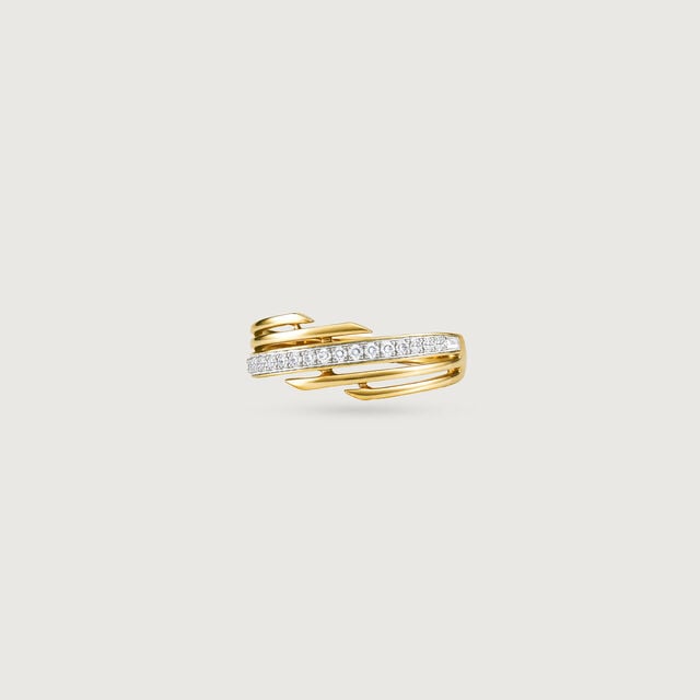 Linear Motion Diamond Ring,,hi-res image number null