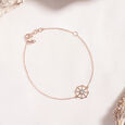 Exquisite Starburst Gold & Diamond Bracelet,,hi-res view 1