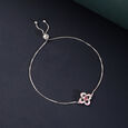 Charming Aura Silver Bracelet,,hi-res view 1
