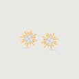 Luminous Aura Diamond Stud Earrings,,hi-res view 3