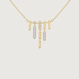 Linear Harmony Diamond Necklace,,hi-res view 1