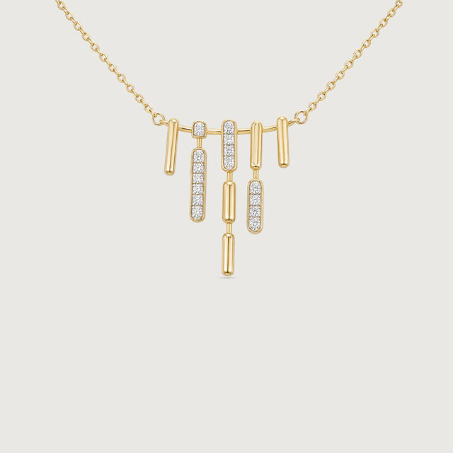 Linear Harmony Diamond Necklace,,hi-res image number null