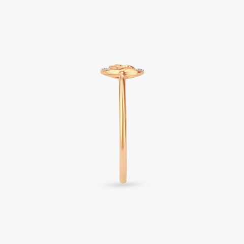 Ocean Curl Diamond Ring