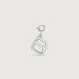 Bold Initial B Silver Charm,,hi-res view 3