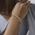Woven Rhythm Diamond Bangle,,hi-res view 2