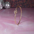 Electric Dance Gold & Diamond Bangle,,hi-res view 1