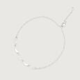 Sparkling Crescent Silver Bracelet,,hi-res view 4