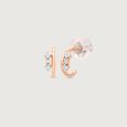 Soft Spark Diamond Hoop Earrings,,hi-res view 4