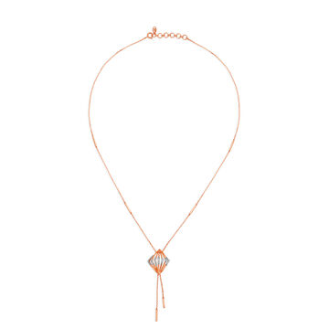 14KT Rose Gold Diamond Neckwear