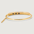 Pyramid Elevation Strip 18KT Lapis Lazuli Bangle,,hi-res view 5