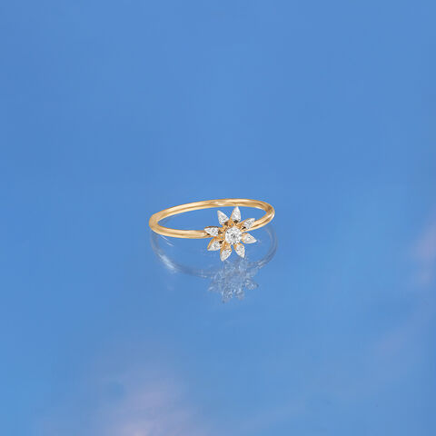 Starburst Spark Diamond Ring