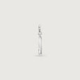 Modern Initial K Silver Charm,,hi-res view 4