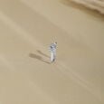 Lovely Bloom Silver Nose Pin,,hi-res view 1