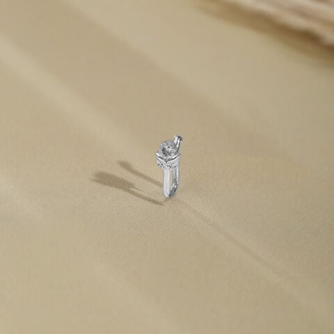 Lovely Bloom Silver Nose Pin