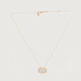 Interwoven Rhythm Diamond Necklace,,hi-res view 4