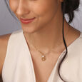 Radiating Star 14KT Pearl Necklace,,hi-res view 2