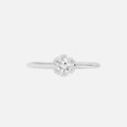 Bright Classic Silver Finger Ring,,hi-res view 3