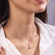 14KT Yellow Gold Radiant Connection Pendant,,hi-res view 2
