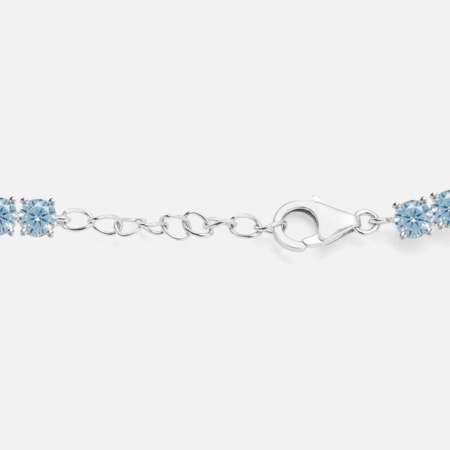 Fresh Blue Silver Bracelet,,hi-res image number null