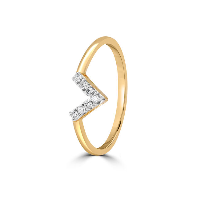 14KT Sun-Kissed Summit Diamond Finger Ring,,hi-res view 3