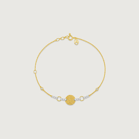 Serene Orbit Diamond Bracelet