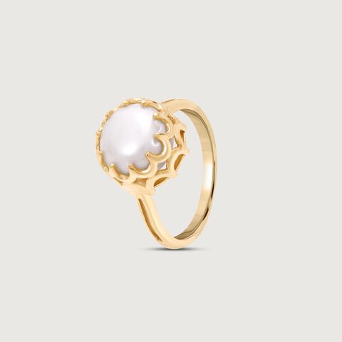 Arch Glow Pearl Ring