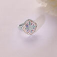 Mother of Pearl Oasis Silver Ring,,hi-res view 1