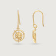 Opulent Harmony 14KT Hoops,,hi-res view 4