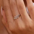 Geometric Charm Diamond Ring,,hi-res view 2