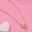 Cupid Edit Mystic Wings 14KT Gold & Diamond Necklace,,hi-res view 1