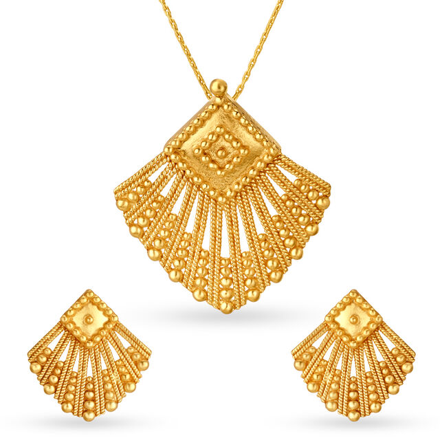 Tanishq Mia Jewellery Mia Collection Pendant Sets Pendant Mia