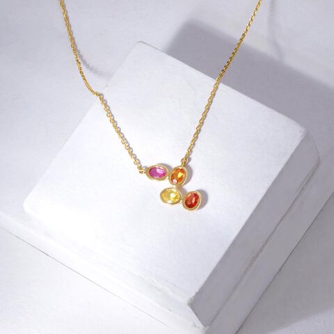 Cheeky Glow Sapphire Necklace