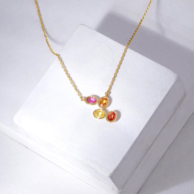 Cheeky Glow Sapphire Necklace,,hi-res image number null