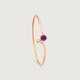 Ethereal Firefly Gold & Amethyst Bangle,,hi-res view 3