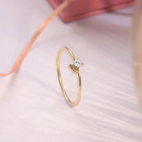 Subtle Glow Diamond Ring