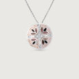 Mother of Pearl Starry Silver Pendant,,hi-res view 3