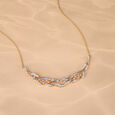 Rhythmic River 18 Kt Gold & Diamond Necklace,,hi-res view 1